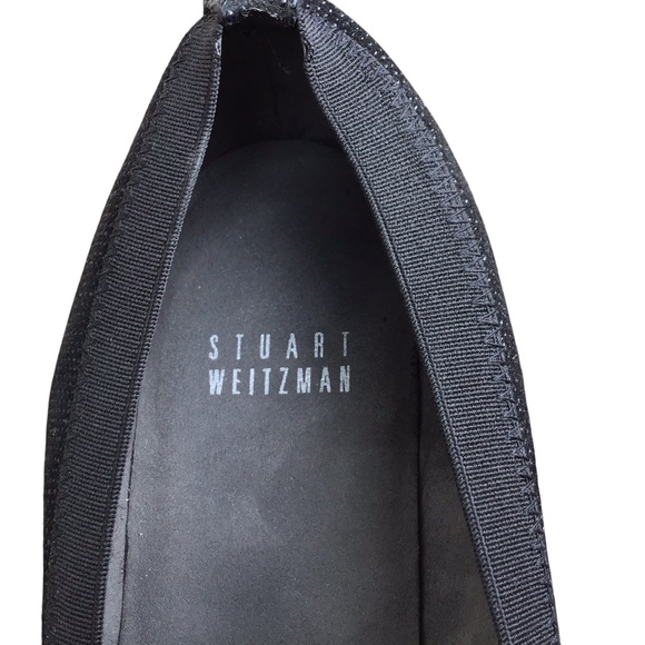 Stuart Weitzman Black Wedge Heels - Picture 2 of 15